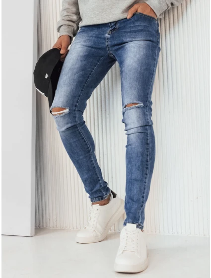 Pánské modré džínové kalhoty model 21974171 - Dstreet Pánské modré džínové kalhoty model 21974171 - Dstreet