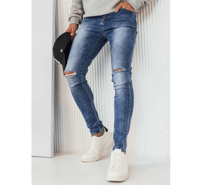 Pánské modré džínové kalhoty model 21974171 - Dstreet Pánské modré džínové kalhoty model 21974171 - Dstreet