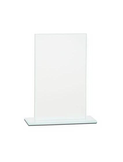 Skleněná trofej s matným podstavcem Skleněná trofej s matným podstavcem