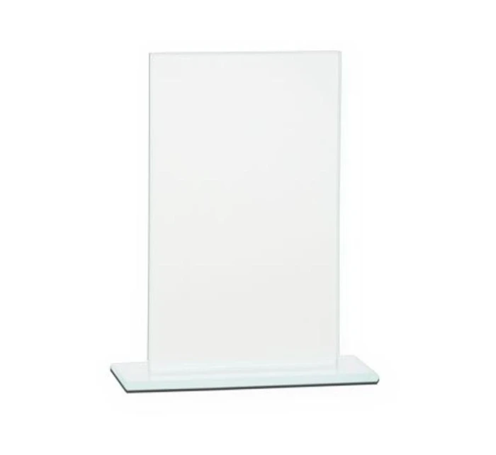 Skleněná trofej s matným podstavcem Skleněná trofej s matným podstavcem