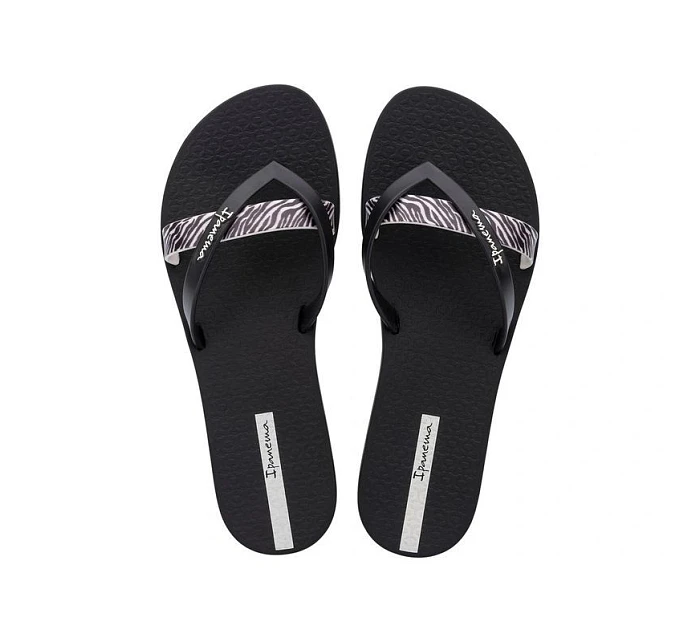 Ipanema dámské žabky Kirei módní pohodlné černé na pláž dámské