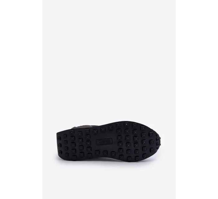 Sportovní pánské tenisky s paměťovou pěnou Memory Foam System Big Star NN174347 Černé