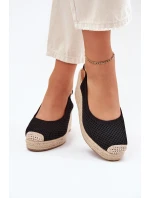 Dámské Sandály Na S Pletením Černé model 21699438 - Boto Dámské Sandály Na S Pletením Černé model 21699438 - Boto