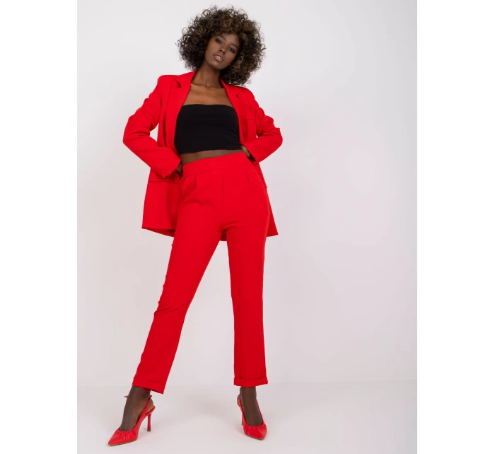 DHJ kalhoty SP 13926.02 červená