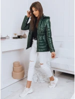 Dámská bunda TARINA tmavě zelená FashionStreet TY2521