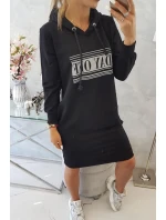 Šaty s model 21752932 potiskem černé - K-Fashion