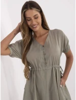 Šaty 217 SK 25663.03 khaki Šaty 217 SK 25663.03 khaki