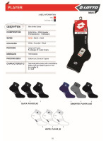 Raj-Pol 3Pack ponožky M Lotto Player ASS Multicolour