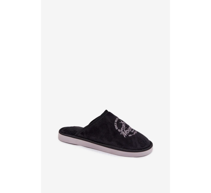 Pánské nazouváky Tiranne – černé