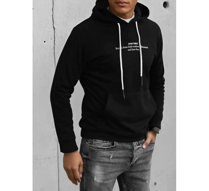 Pánská černá mikina Dstreet model 21966787 - FashionStreet