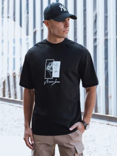 Pánské tričko s potiskem černé Dstreet model 21975523 - FashionStreet