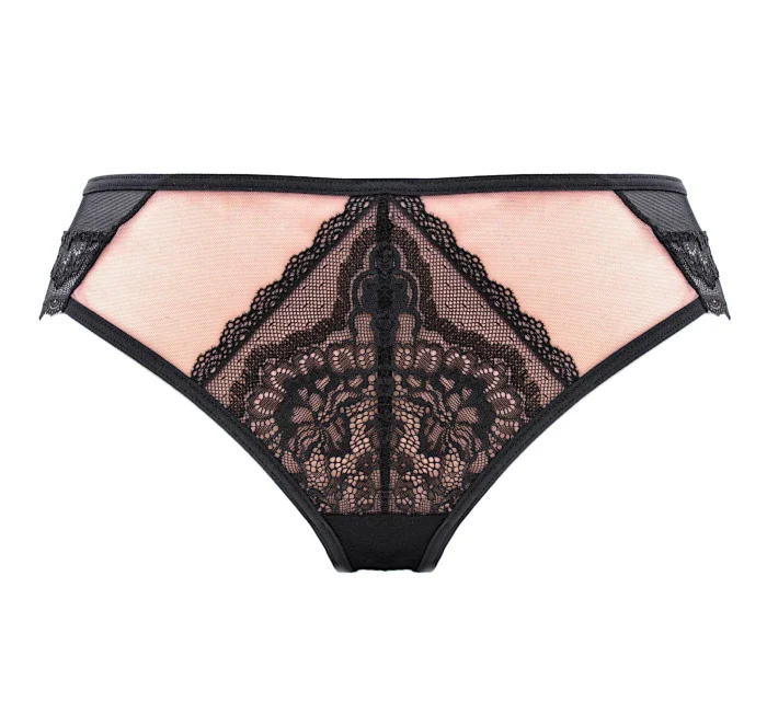 Dámské brazilky model 19366474 Venus black - Ava Dámské brazilky model 19366474 Venus black - Ava