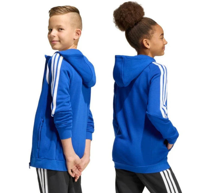 Dětská mikina adidas Tiro 26 League Sweat Full Zip Hoodie modrá KF9102 Dětská mikina adidas Tiro 26 League Sweat Full Zip Hoodie modrá KF9102