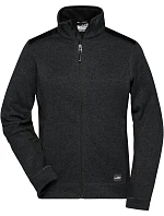 Daiber JN 861 Dámská pracovní pletená fleece bunda - Strong 02.0861 black/black Daiber JN 861 Dámská pracovní pletená fleece bunda - Strong 02.0861 black/black