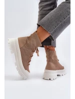 Dámské Nazouvací Botky Hnědé model 21651826 - Boto Dámské Nazouvací Botky Hnědé model 21651826 - Boto