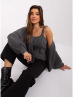 Sada BA KMPL 8019.20 tmavě šedá