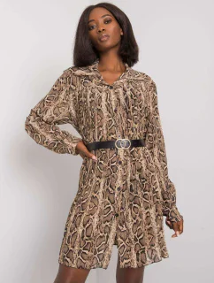 Šaty DHJ SK černá a béžová model 15802975 - FPrice