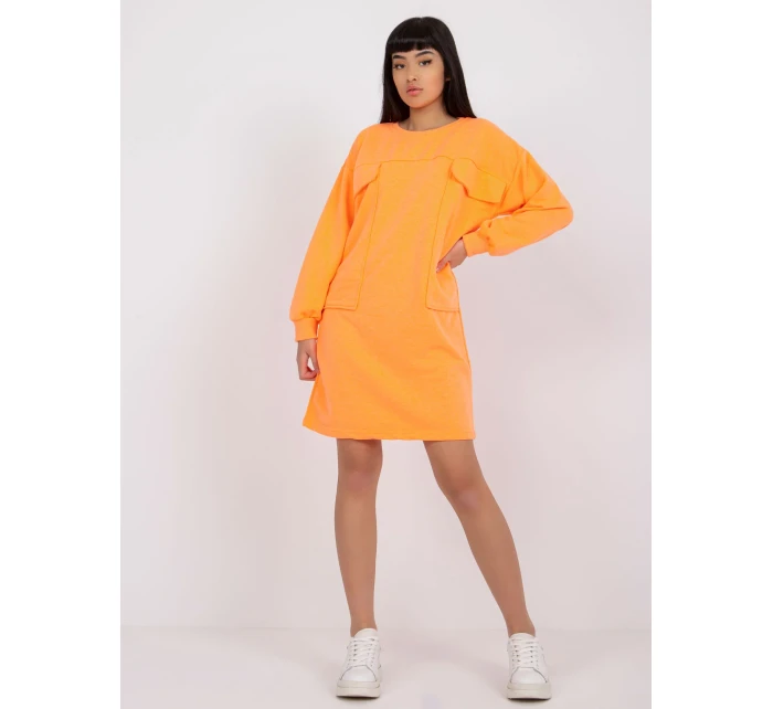 Šaty EM SK 717.33X fluo oranžová