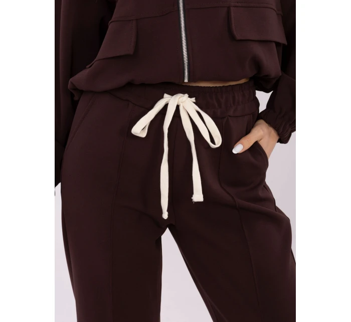 Kalhoty MJ SP H3057.69 tmavě hnědé Kalhoty MJ SP H3057.69 tmavě hnědé