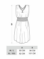 Yoclub Dámské krátké letní šaty UDK-0006K-A100 Multicolour