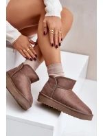 Dámské sněhule na platformě D.Franklin DFSH370010 Taupe Dámské sněhule na platformě D.Franklin DFSH370010 Taupe