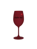 Vlastní text na sklenici