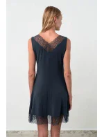 Dámská noční košile Lutecia 18182 tmavě modrá - Vamp