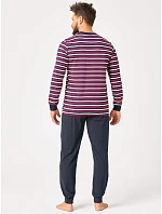 Pyžamo Key MNS 365 B26 dlouhé rukávy, velikosti M–2XL Pyžamo Key MNS 365 B26 dlouhé rukávy, velikosti M–2XL