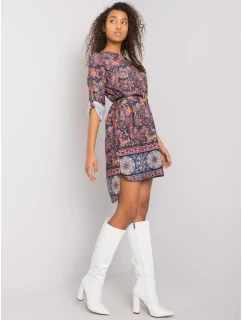 Sukienka DHJ SK model 21409518 granatowy - FPrice