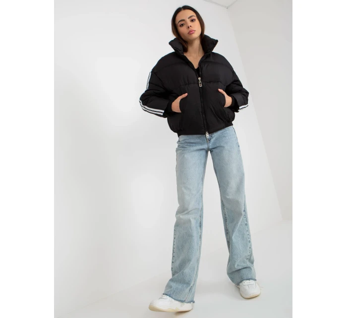 Dámská bunda EM KR MB8869 plášť 1.00P černá - FPrice