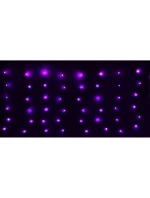 VÁNOČNÍ STROMEK SVĚTLA VENKOVNÍ / VNITŘNÍ SVĚTELNÝ ZÁVĚS 240 VEDL 600X60CM S DÁLKOVÝM OVLÁDÁNÍM RGB BARVA