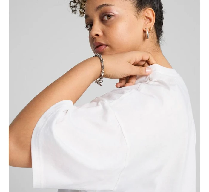 Dámské tričko Puma ESS Relaxed Tee white 684971 02 Dámské tričko Puma ESS Relaxed Tee white 684971 02