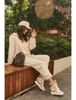 Kožené Botky Na Šněrovací Bežové model 21635438 - Boto Kožené Botky Na Šněrovací Bežové model 21635438 - Boto