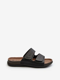 Pohodlné pánské sandály s na  černé model 21665818 - Inblu