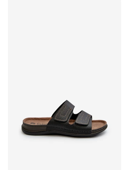 Pohodlné pánské sandály s na  černé model 21665818 - Inblu