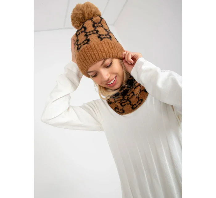 Dámská čepice AT CZ CM 319 hnědá