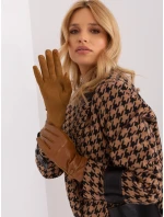 Rękawiczki AT RK model 19367882 jasny brązowy - FPrice