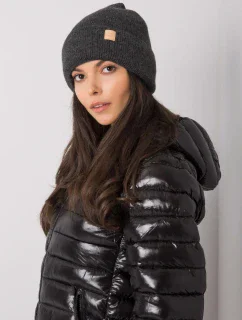 Dámská čepice 13 tmavě šedá