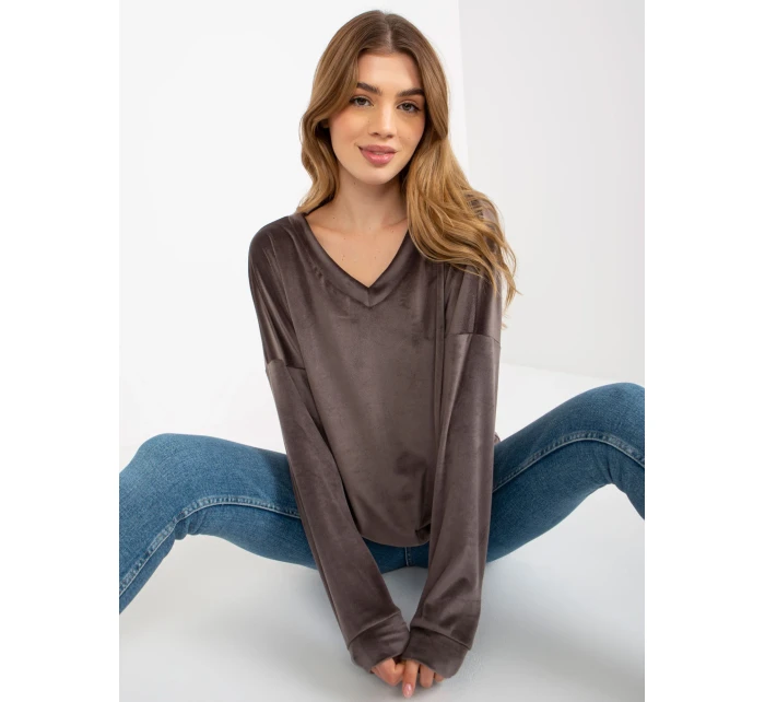 Mikina RV BL 8441.07P tmavě šedá Mikina RV BL 8441.07P tmavě šedá