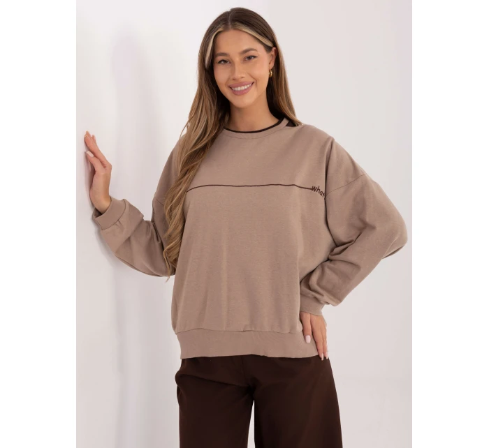 Bluza RV BL model 21799653 ciemny bezowy - FPrice