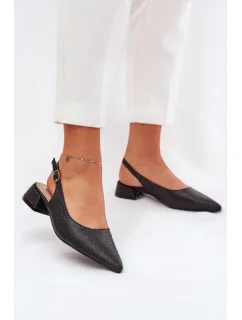 Sandály na podpatku model 209432 Step in style