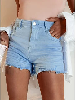 Dámské šortky světle modré Dstreet model 21977749 - FashionStreet