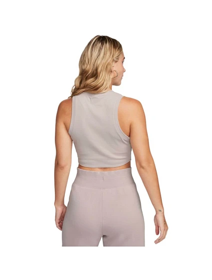 Dámské tričko Sportswear Chill Knit beige model 22158302 019 - NIKE