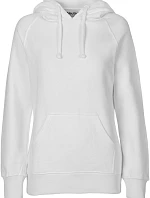 Neutral O 83101 Dámská mikina s kapucí z bio bavlny 77.8311 white