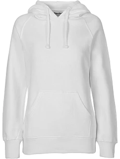 Neutral O 83101 Dámská mikina s kapucí z bio bavlny 77.8311 white