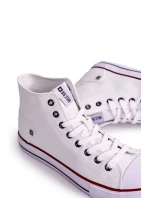 Pánské klasické vysoké tenisky BIG STAR DD174251 Bílé