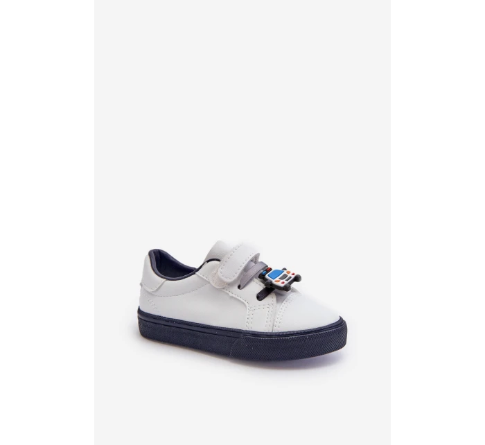 Dětské tenisky s přezkou bílo-modré Pennyn Dětské tenisky s přezkou bílo-modré Pennyn