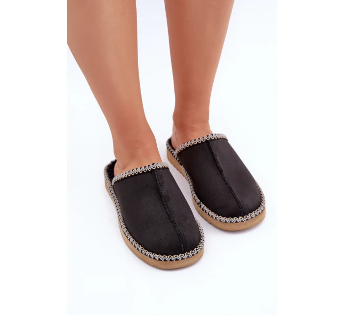 Domácí Obuv Pantofle S Dámské Černé model 21681296 - Inblu