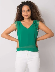 Dámský top DHJ TP 13317.25P tmavě zelený