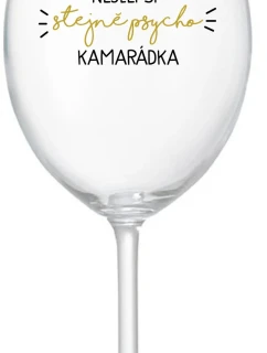 NEJLEPŠÍ   čirá sklenice na víno 350 ml model 21860830 - Giftela